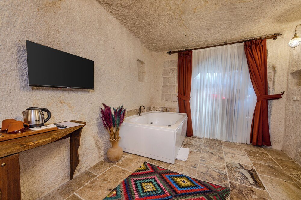 Interior de una habitación de Gala Cave Cappadocia, Nevsehir, Turquía