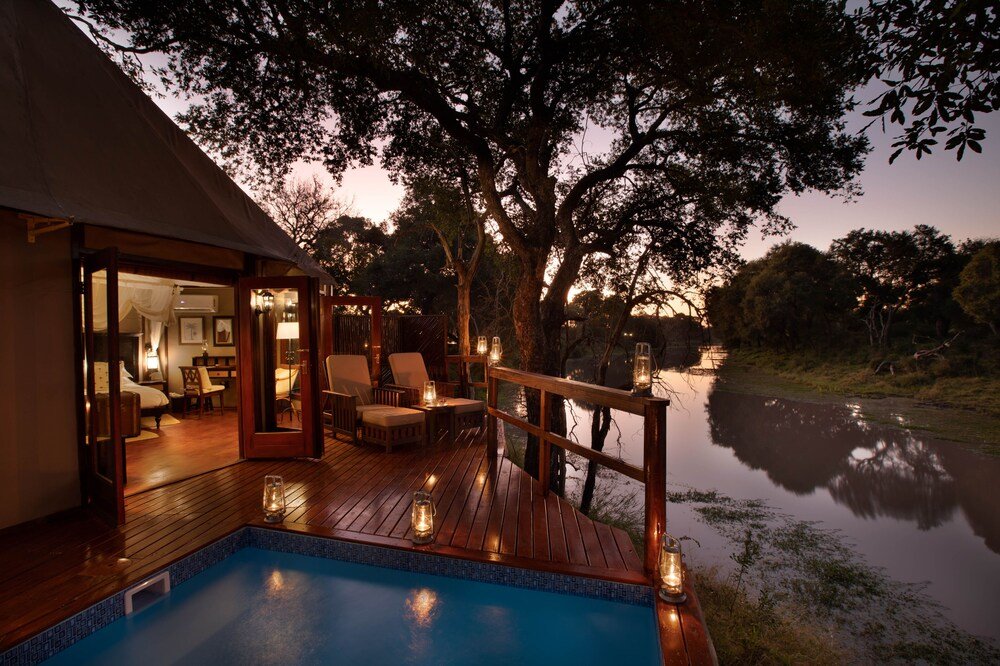 Hamiltons Tented Camp luxury safari tents in the Mluwati Concession, Kruger