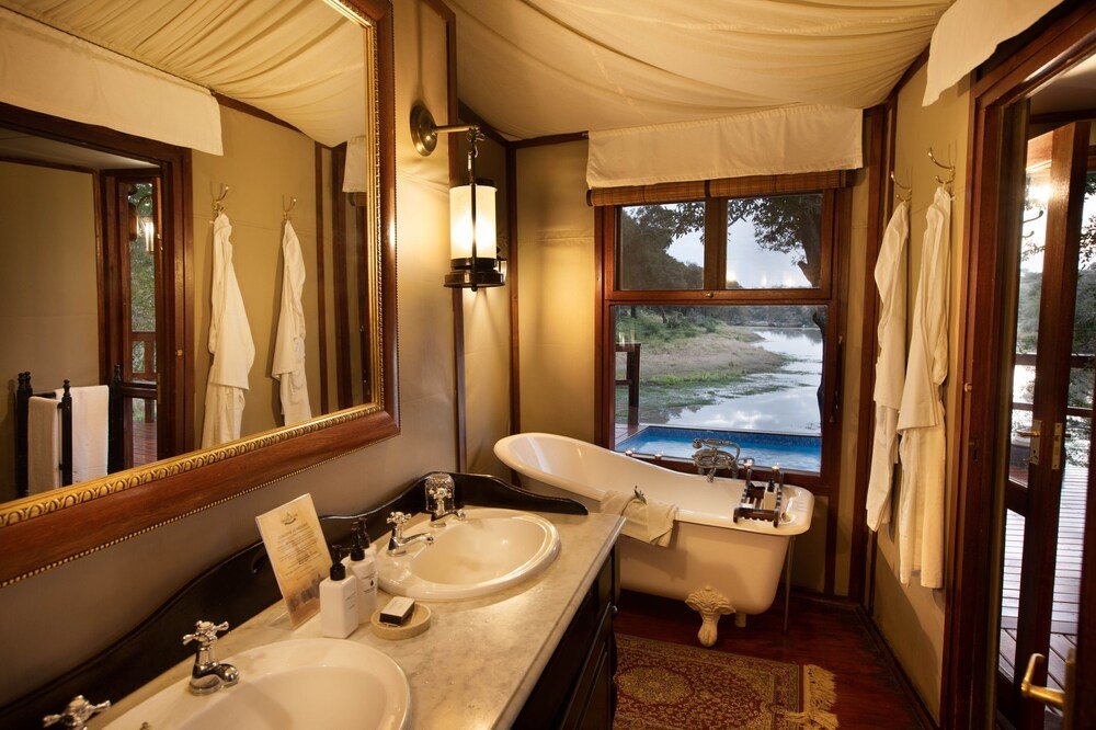 Another view of Hamiltons Tented Camp, a luxury safari camp near Orpen Gate