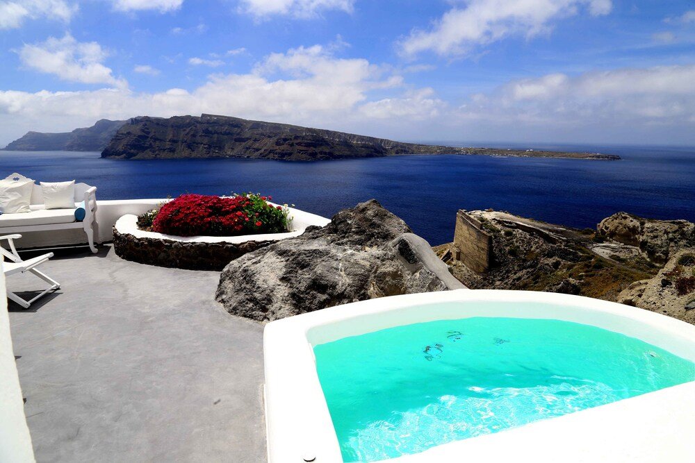 Detalle del alojamiento en Marizan Caves & Villas, Oia, Santorini