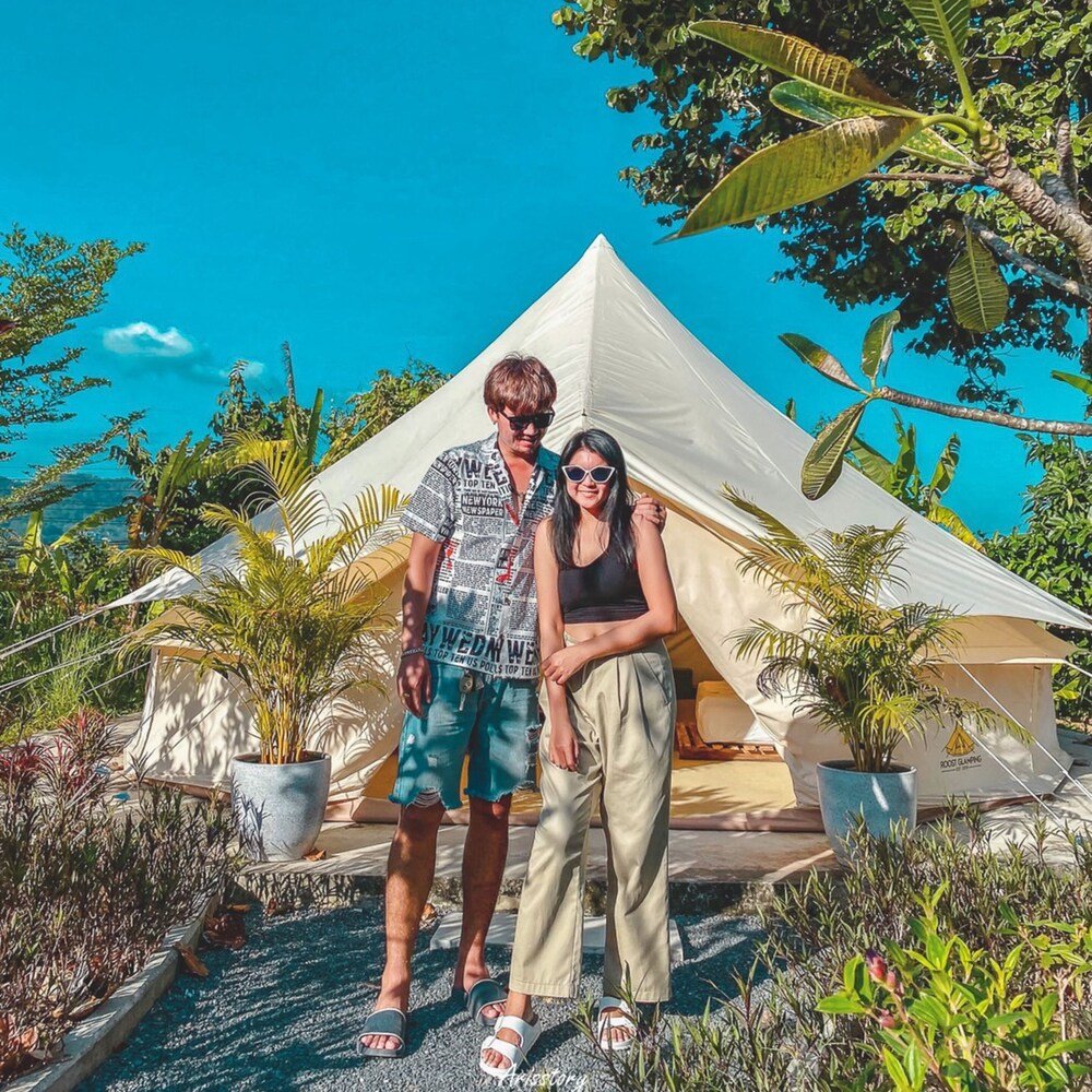Otra vista del alojamiento Roost Glamping en el sur de Phuket