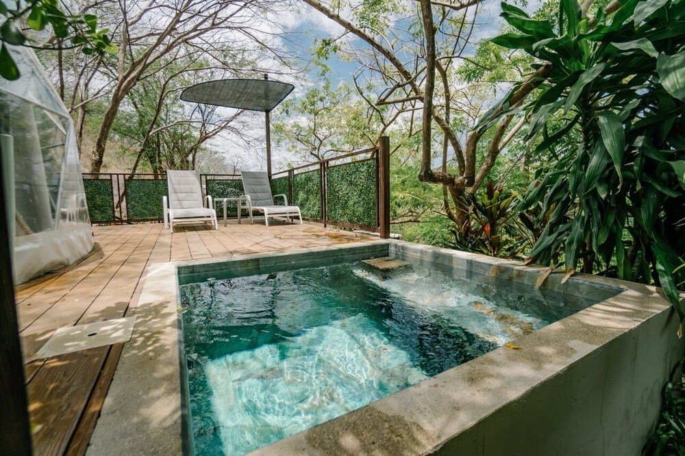 Tortuga Verde Glamping accommodation near Ocotal Beach in Guanacaste, Costa Rica
