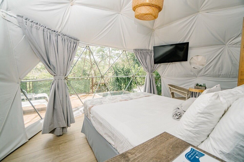 Glamping unit at Tortuga Verde Glamping in Sardinal, Guanacaste