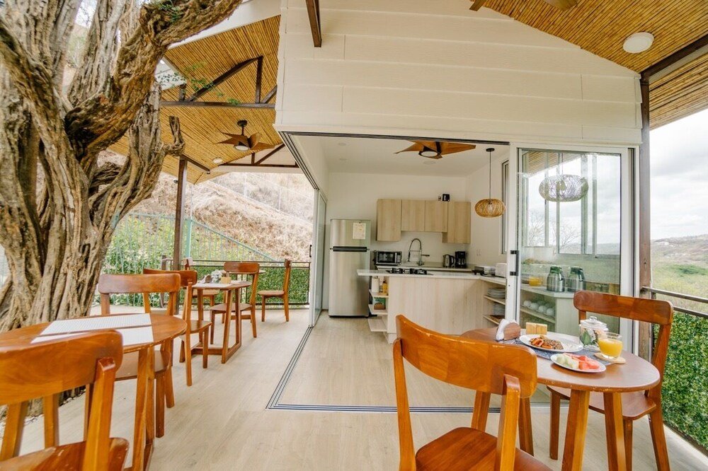 Guest accommodation interior at Tortuga Verde Glamping, Sardinal